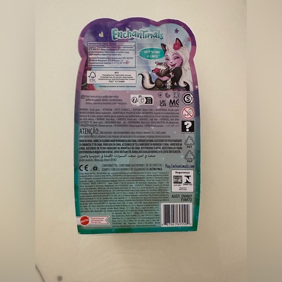 Nwt Enchantimals Sage Skunk & Caper Doll - Picture 2 of 3